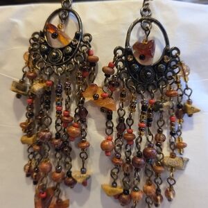 Bohemian Multicolor Dangle Earrings